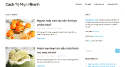 Desktop Screenshot of cachtrimunnhanh.com