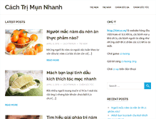 Tablet Screenshot of cachtrimunnhanh.com